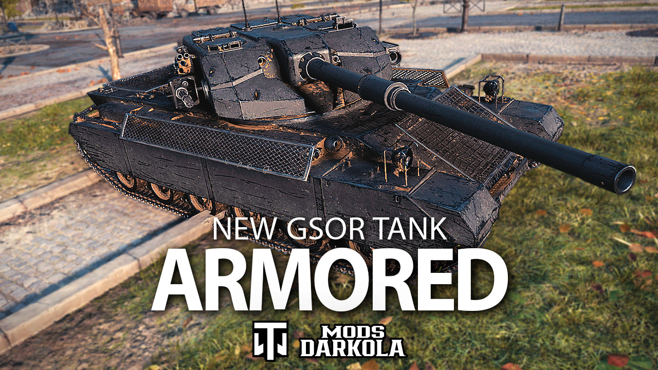 DARK // GSOR TANK - ARMORED